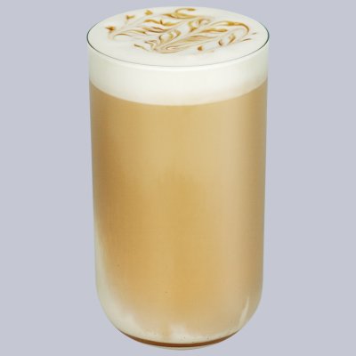 Латте яблоко в карамели на альтернативе молоку