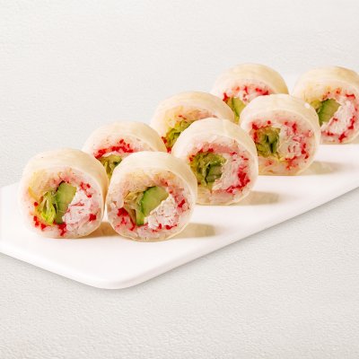 Спринг-ролл с крабом