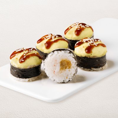 Ролл Аяши с лососем и моцареллой