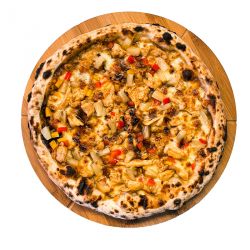 Пицца «Курица с Анансами в соусе терияки»