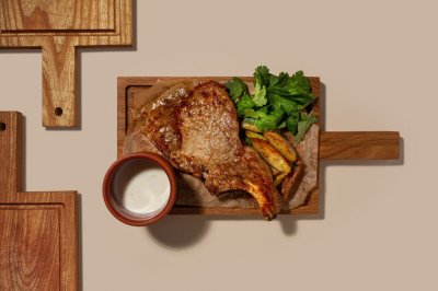 Корейка свиная на гриле