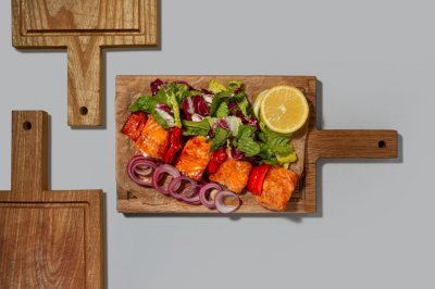 Шашлык из семги