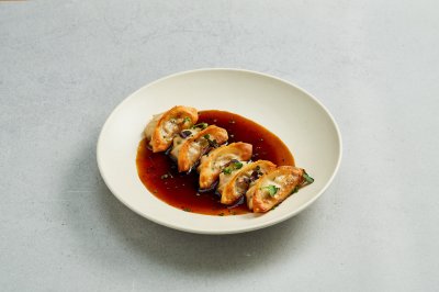 Гедза c лососем