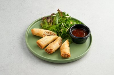 Спринг роллы с курицей