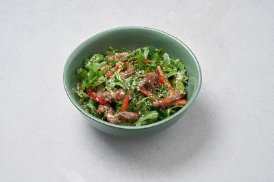 Салат с говядиной