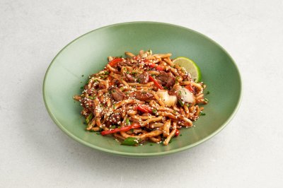 Лапша рамен с говядиной