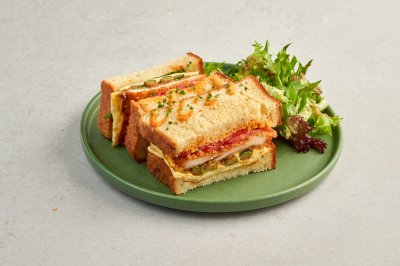 Кацу сэндвич с курицей