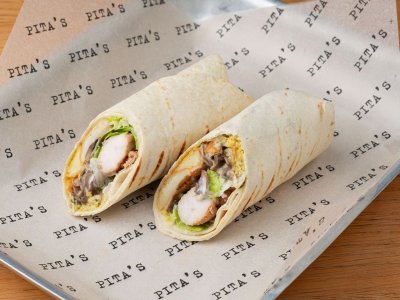 Шаверма с копченой куриной грудкой