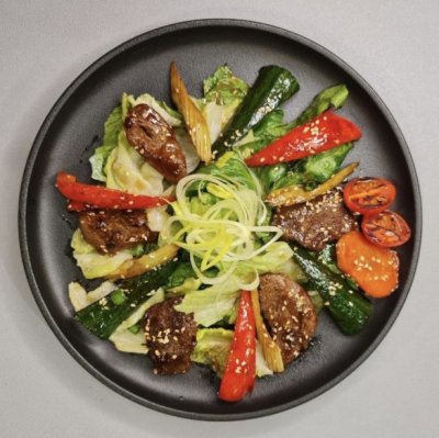 Салат мясное шоу от шефа