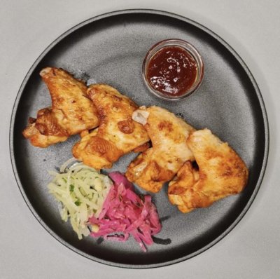 Шашлык из куриных крылышек