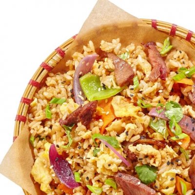 Вок с рисом и говядиной (M/L)