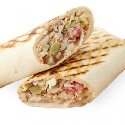 Шаверма с овощами в лаваше