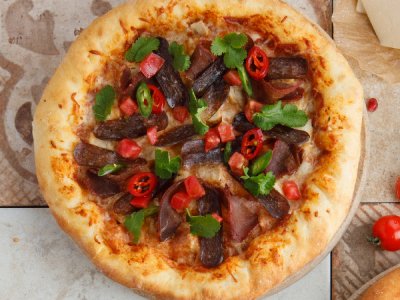 Пицца «сванети» мясная