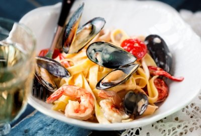 Тальятелле фрутти ди маре