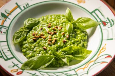 Ризотто с песто