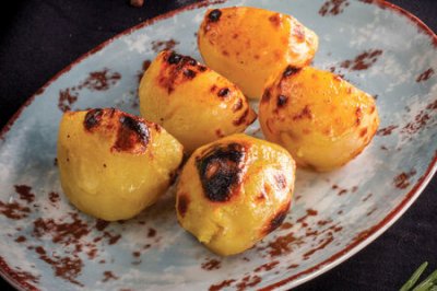 Картофель на углях