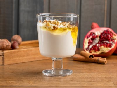 Десерт Мацони с медом