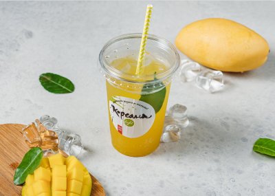 Домашний лимонад манго-лайм