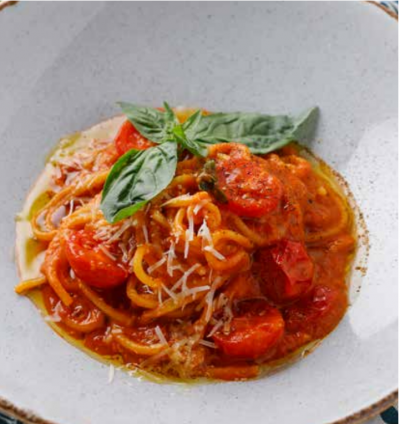 Спагетти «помидорини»