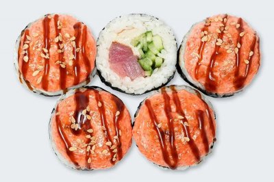 Запеченный Гранд с тунцом