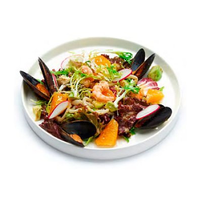 Салат с морепродуктами