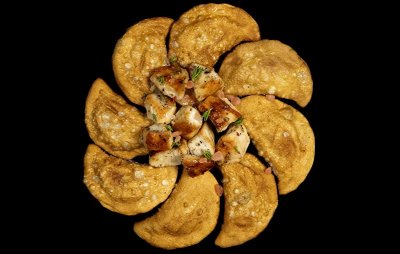 Пельмени жареные с цыпленком ГрилдПели