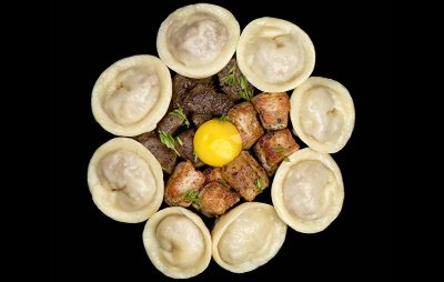 Пельмени со свининой и говядиной МитПели