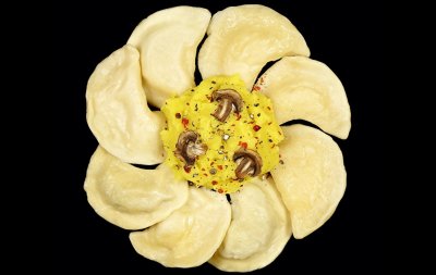 Вареники с картофелем и шампиньонами МашрумПели