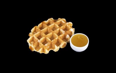 Вафля Эстонская с банановым соусом
