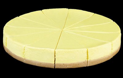 Большой лимонный чизкейк