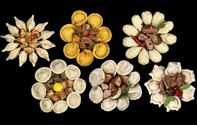 Большой пельменный набор и домашний квас Медоварус