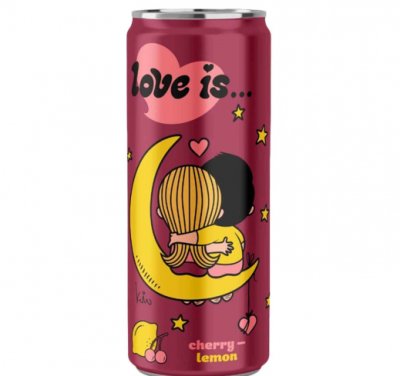 Напиток Love is Вишня и лимон ж/б 0,33л