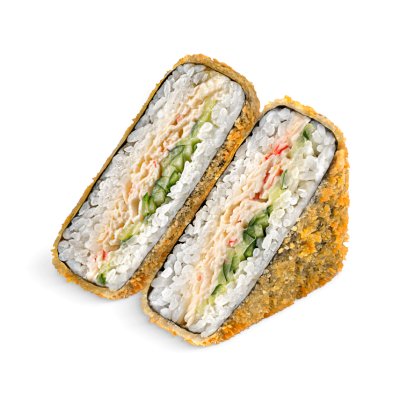 Онигири с крабом темпура