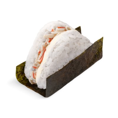 Онигири с крабом