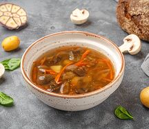 Грибной с перловкой