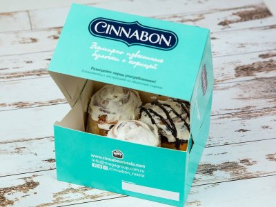 Маленькие булочки 3 шт. из Cinnabon