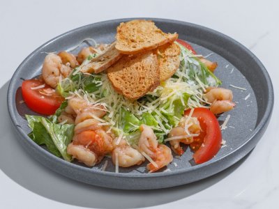 Цезарь с креветками