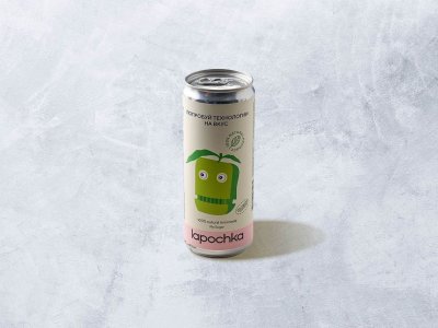 Лимонад Лапочка фирменный ж/б 330 мл.