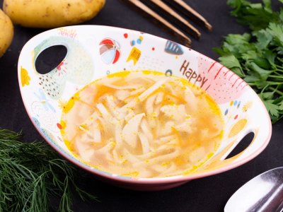 Куриный бульончик от рябы