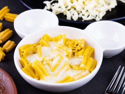 Макарошки с сыром моцарелла