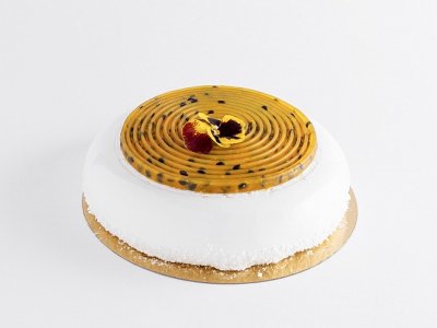 Торт Манго-Маракуйя муссовый