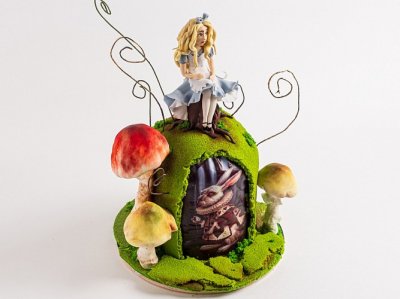 Торт Алиса в стране чудес