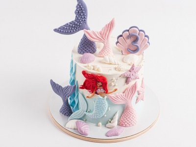 Торт Русалочка