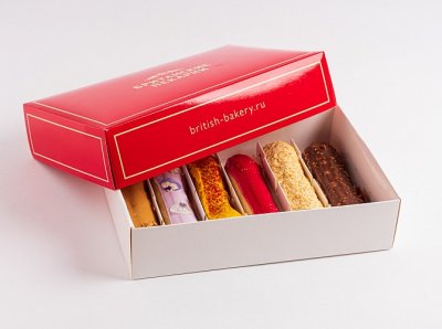 Набор эклеров 6 шт