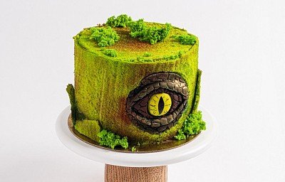 Торт Зеленый дракон