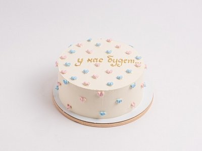 Торт Сердечки