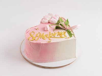 Торт Весенние тюльпаны