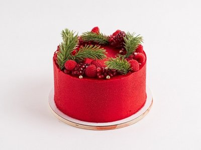 Торт Рождественский венок