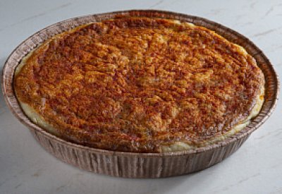 Мега - лоранский пирог с ветчиной и сыром