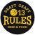 13 RULES